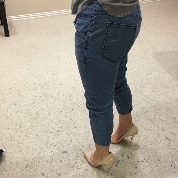 Helmut Lang Relaxed Crop Jeans 29 - Picture 2 of 4